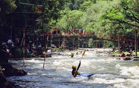 Cidade gaúcha receberá nos dias 13 e 14 de novembro os melhores canoístas do país para a disputa do Campeonato Brasileiro de Canoagem Slalom 2010 / Foto: Divulgação CBCa 